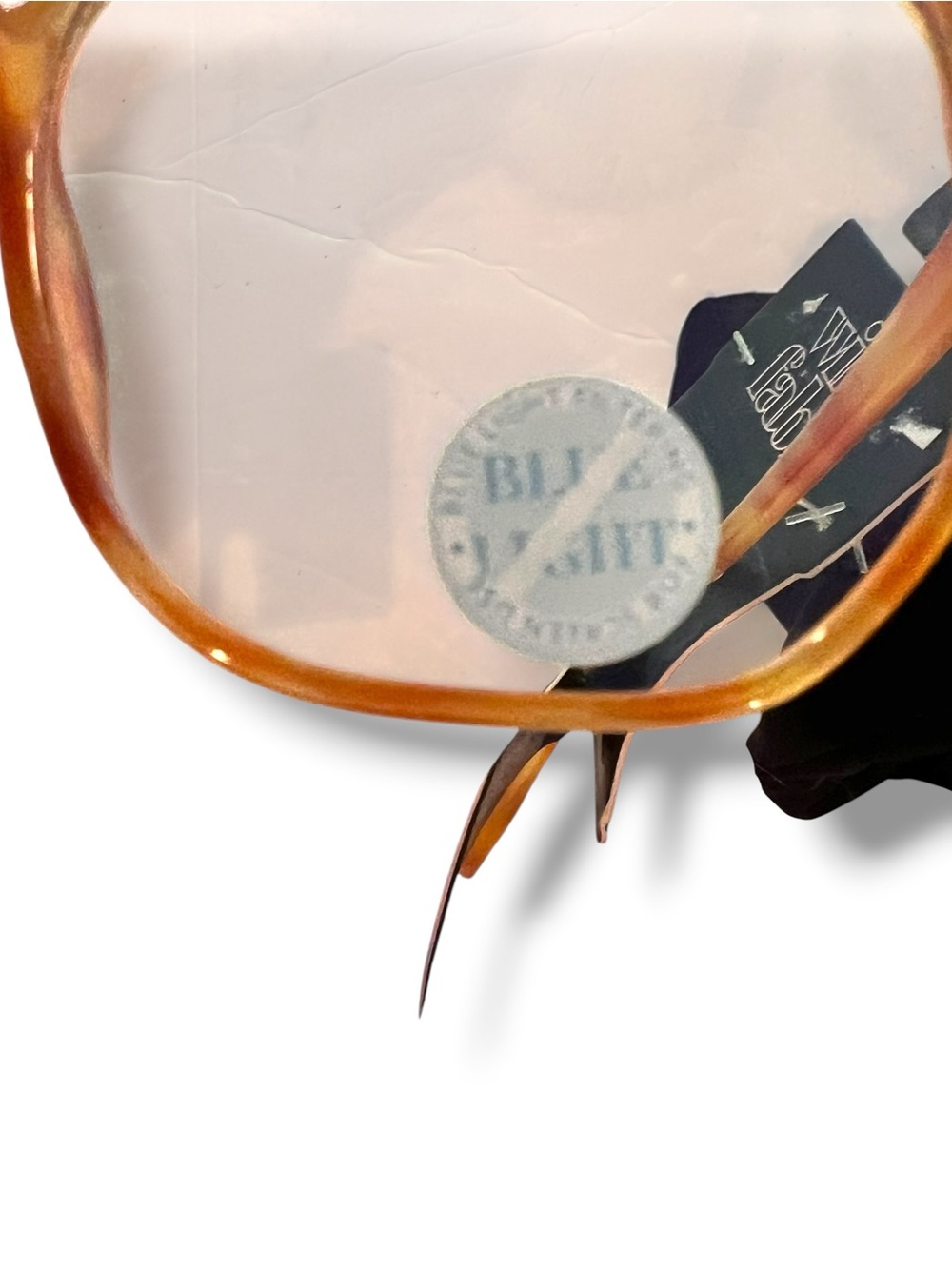 Wild Fable Blue Light Filtering Glasses & Protective Bag Melon Orange NEW D-5 - Picture 4 of 7